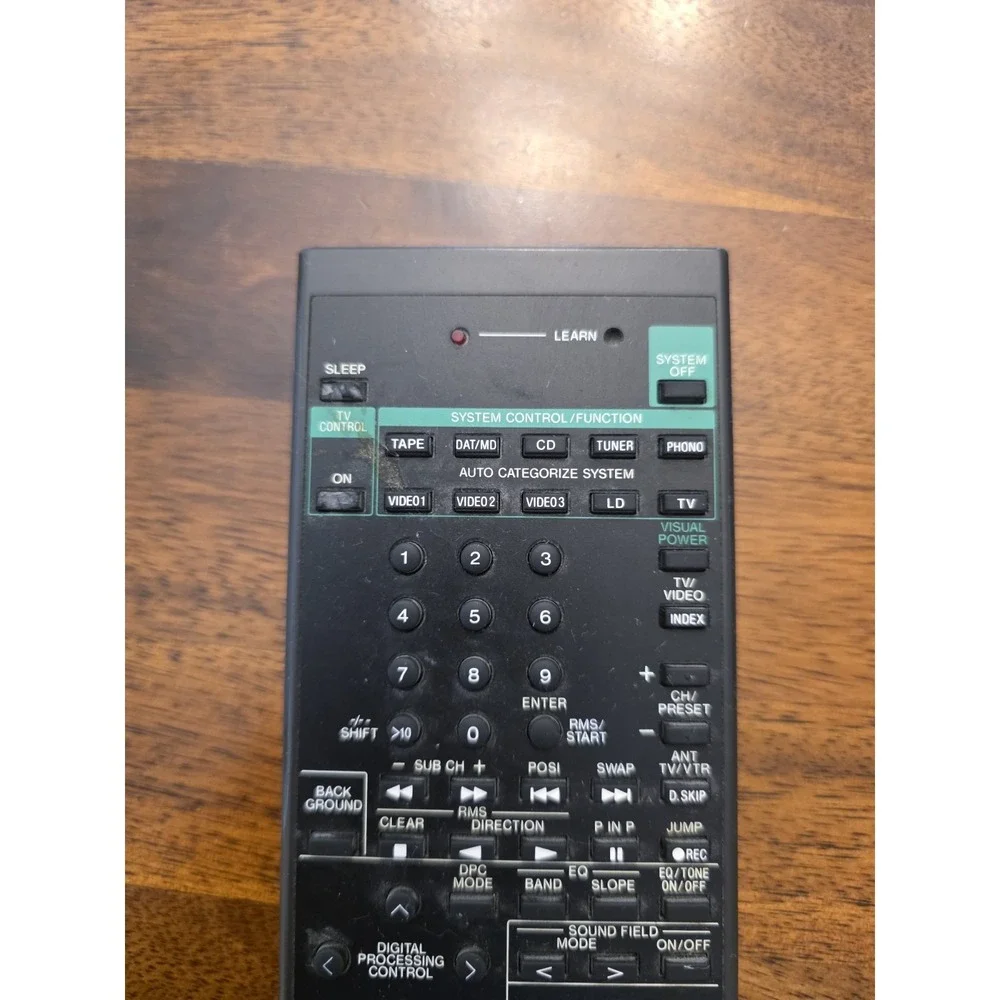 SONY PROGRAMMABLE RECEIVER REMOTE CONTROL RM-P351 STR965 STRD0965 STRD96 (PCR84)
